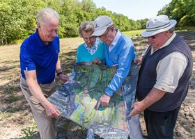 Course Architect Pete Dye, PB Dye, Alice Dye and Architectural drawings by Tim Liddy.